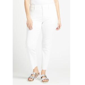 Good American Women's Size 22 White GSRH046T Good Straight Raw Hem